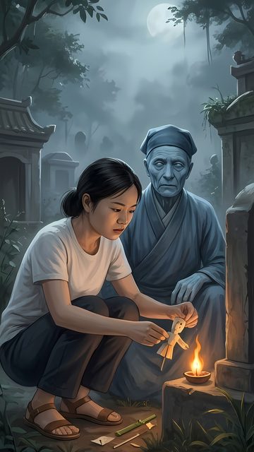 Cảnh trong tập 3 – Tôi Có Một Tiệm Vàng Mã